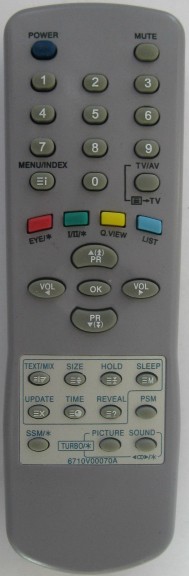 Дистанционно управление LG 6710V00070A