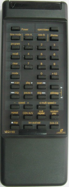 Дистанционно управление PANASONIC VEQ1183