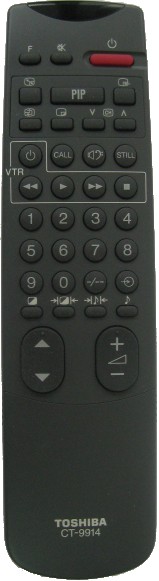 Дистанционно управление TOSHIBA CT-9914