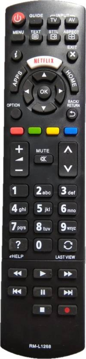 Дистанционно управление PANASONIC RM-L1268 NETFLIX Apps