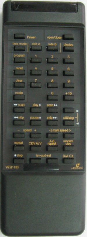 Дистанционно управление PANASONIC VEQ1183